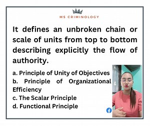 19K views · 597 reactions | Principles of Police Organization Part 1 | MS Criminology | Facebook