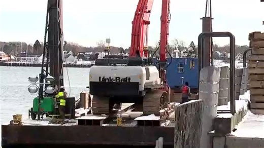 $26 million dredging project underway in Portland Harbor