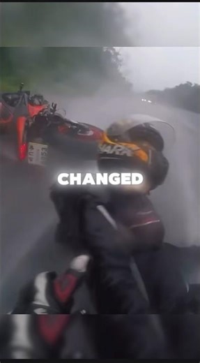 This biker save his girlfriend from crash 😱