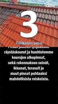 Tiilikaton pesu, sammaleenesto ja pinnoitus - vertical 1080x1920