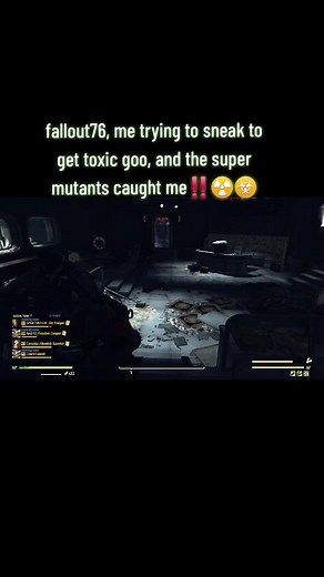 Sneaking for Toxic Goo in Fallout 76