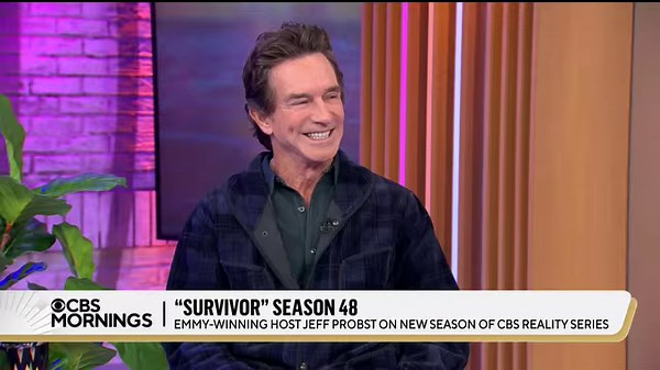 For 25 years and nearly 700 episodes, Jeff Probst has been the host of #Survivor. He takes a look back at the very first episode of the “truly unscripted” series from 2000 — and teases what fans can expect from the two-hour season 48 premiere on Wednesday. | CBS Mornings