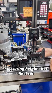 12K views · 476 reactions | Measuring the workpiece on the machine using my height gage, a benefit setting up work on the mill table. Final inspection on the granite surface plate shows that I landed within .001” of my target. The KBC mill always performs great  #abom79 #machineshop #machinisttools #heightgage #starrett #starretttools #manualmachining #manualmachinist #kbctools #millingmachine #granitesurfaceplate | Abom79 | Facebook