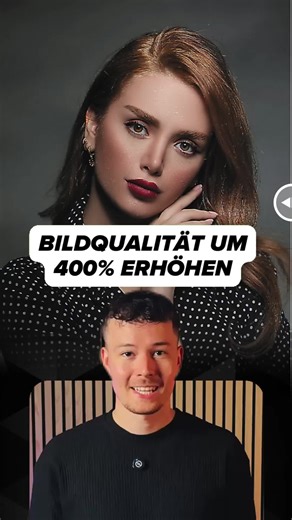 Kostenlos Fotos schärfen mit der KI: Abscale Tool