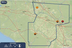 SVEC’s Outage Map