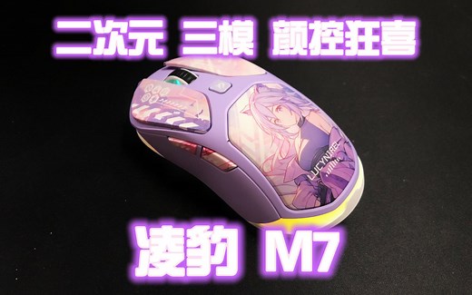 极致二次元 不错的生产力工具 - 凌豹M7鼠标分享