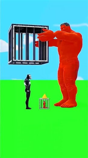 Hulk vs venom— The Unexpected Trap!#venom #hulk #funny