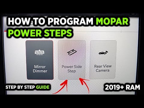 HOW TO PROGRAM RAM MOPAR POWER STEPS - DETAILED GUIDE