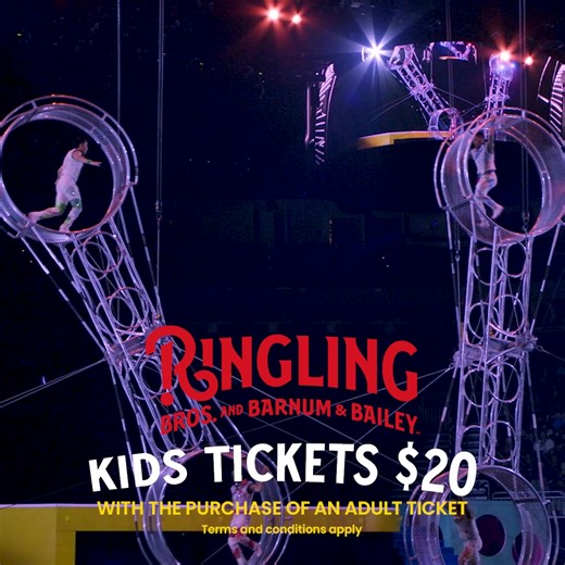 Enjoy family fun for everyone at The Greatest Show On Earth® with Ringling Bros. and Barnum & Bailey® all-new Circus show! | Ringling Bros. and Barnum & Bailey