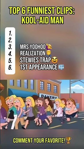 Top 5 Funniest Clips: Kool-Aid Man😆
