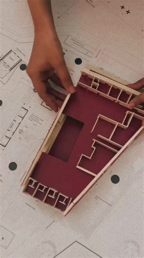 Toffu | Architecture on Instagram: "🧋💻 Maquette Process posted by @khayalistan⁠ ✍️ Precision, patience, and a whole lot of creativity in action!Physical Model making is something that I enjoy thoroughly.⁠ Do let me know in comments if you want to see the final results too.⁠ .⁠ ⭐️ Nawal Fatima⁠ .⁠ .⁠ .⁠ 🌱 For feature tag @toffuco⁠ 🌿 www.toffu.co⁠ .⁠ .⁠ .⁠ #artandarchitecture #architecturegraphics #architectureresearch #architecturalillustration #archi_students #architectureideas #architecture