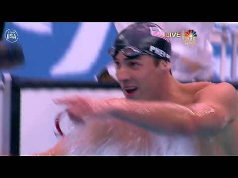 Michael Phelps Wins Eight Gold Medals In Beijing | Gold Medal Moments Presented By HERSHEY'S
