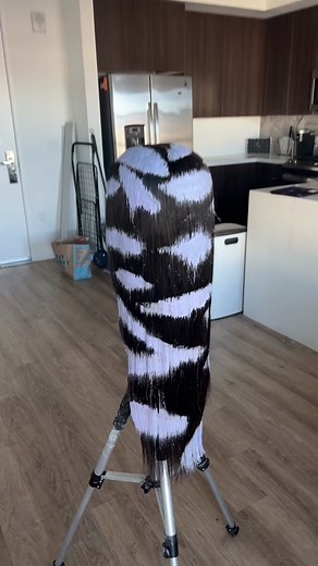 Creative Wig Installation and Styling Process