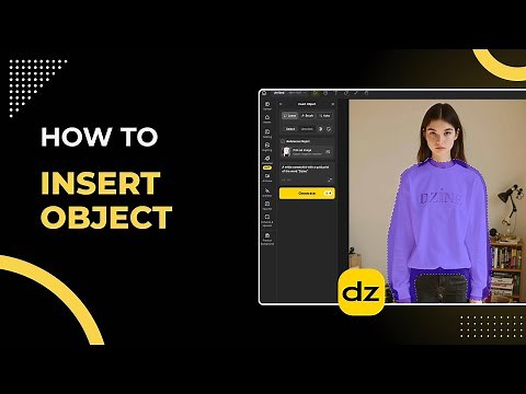Use Insert Object to Add or Replace Anything in a Image | Dzine AI Tutorial