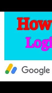 How to Login Google Adsense Account