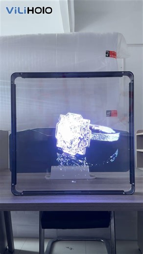 desktop fan-based 3D Hologram advertising machine multi applications 3d led fan #3d #holofan #led