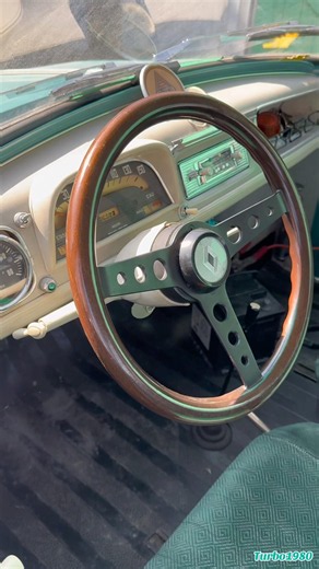 Intérieur Renault Dauphine Gordini 1960