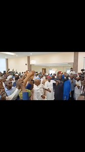 APC governors and party Leaders celebrating the declaration of Governor Lucky Aiyedatiwa as the winner of Saturday's governorship election in Ondo State | Nigerian Tribune | Facebook