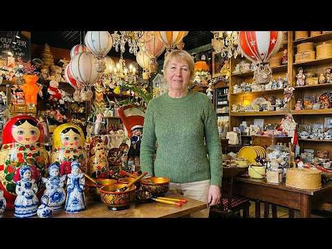 Exploring Authentic Russian Crafts at a Local Fair