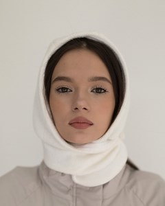 Hooded Scarf and Hat With Fleece Lining for Cold Winter - Etsy