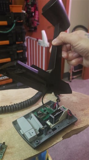 Astatic desk top mic