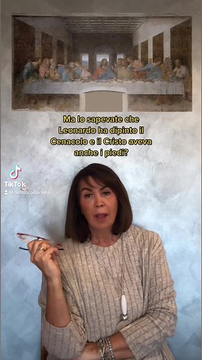 688K views · 10K reactions | Leonardo da Vinci: L’Ultima Cena ️ #davinci #cenacolo #leonardo #ultimacena #leonardodavinci #arte #curiosità #storiadellarte #cultura #artepertutti #sapeviche #arteitaliana #art #reels #artist #instaart #affresco | Daniela del Moro | Facebook
