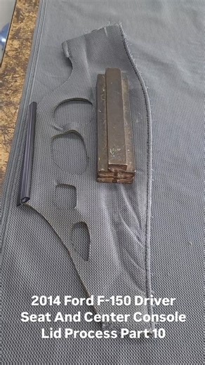 Corina & Jesse on Instagram: "2014 Ford F-150 Driver Seat And Center Console Lid Process Part 10"