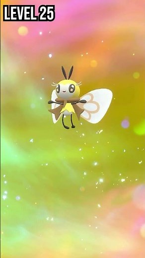 Cutiefly | Ribombee | Evolution in Pokemon Scarlet & Violet #pokemon #evolution #shorts