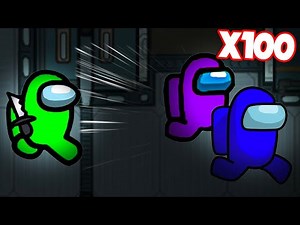 SUPER FAST AND IN THE DARK! AMONG US! **VERY HARD** | JKREW GAMING