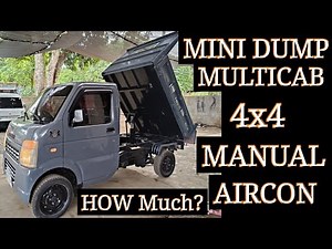 MINI-DUMP MULTICAB 4x4 MANUAL