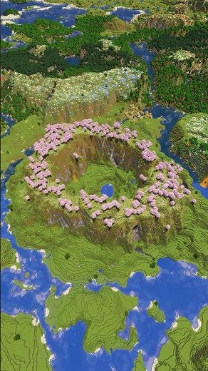 This Tiny Minecraft Cherry Grove Seed Is Awesome!
