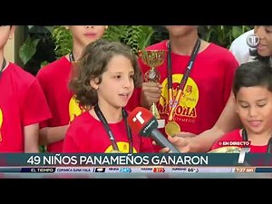 Entrevista completa Campeones del Mundial de Cálculo Mental de ALOHA