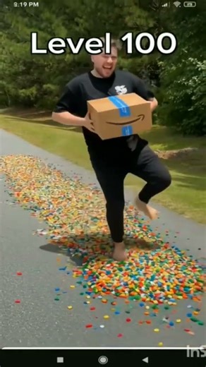 1 level vs level 1,000 package delivery