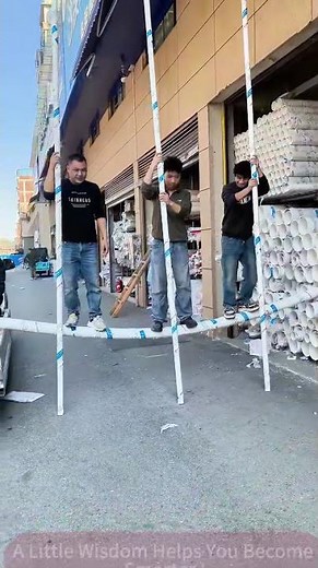 Test the load-bearing capacity of the water pipe