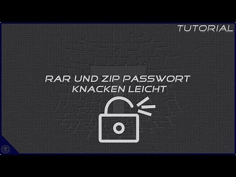 RAR und Zip Passwort knacken leicht || Tutorial