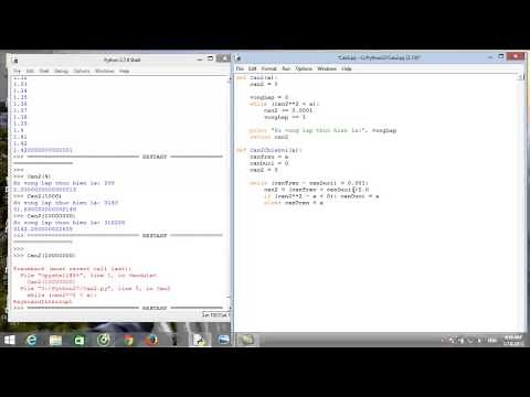 17. Phương pháp số trong lập trình: Phương pháp chia đôi (bisection method)