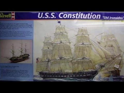 U.S.S. Constitution 1:96 Revell build Part 5: Box of goodies, upper deck and Cannonades