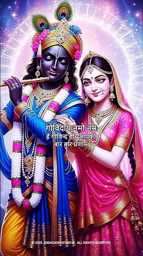 Powerful Krishna Mantra🧽- 🕉️ KRISHNAYA VASUDEVAYA #krishna #chanting #meditation #music