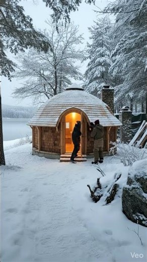 Builds a Beautiful Home in Snow 🏠❄️ |lifethroughframes