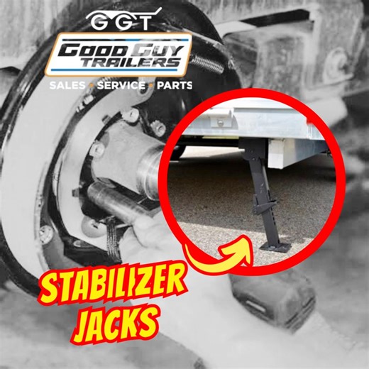 Quick 2-minute tutorial! ⏱️ Learn why jack stabilizers are essential for safety, balance, and smooth loading on any trailer. A small step that makes a HUGE difference on every haul!” #GoodGuyTrailers #TrailerTips #StabilizerJacks #TrailerSafety #HaulingSmart #TrailerLife #TexasTrailers #GGT | Good Guy Trailers