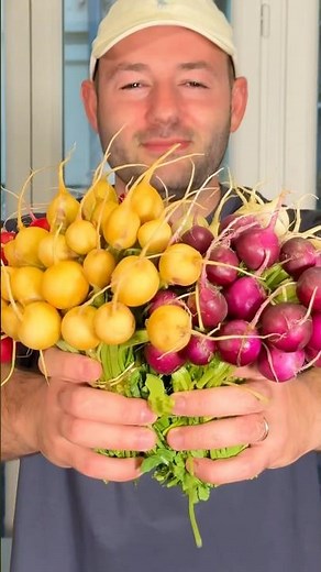 Radishes with pancetta #cooking #food #recipe