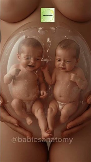 Twin Babies in the Womb How Twins Move & Develop Before Birth #twins #pregnancy #twinsdevelopment