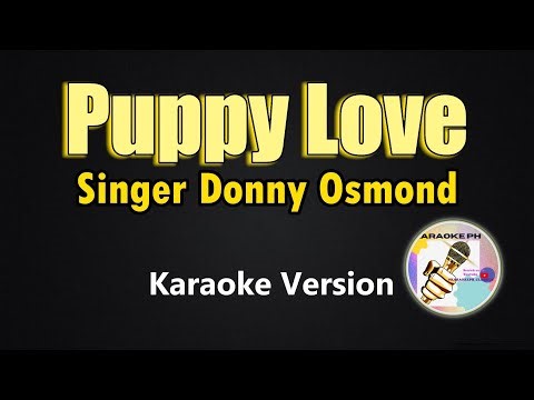 Puppy Love - Donny Osmond (Karaoke Version)