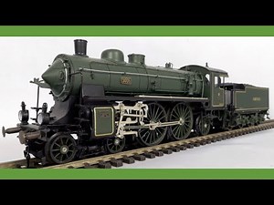 H0 Gauge Brass Models of Bavarian Locomotives by Fulgurex and Trix Fine Art - S2/6, S2/5 and E1