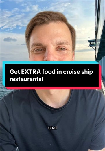 Did you know many cruise lines will let you order multiple starters, mains or deserts in the main dining room? Some don’t - but most do! Have you ever done this?! Comment 👇 #cruisetok #cruiselife #cruiseship #cruisetips #pocruises