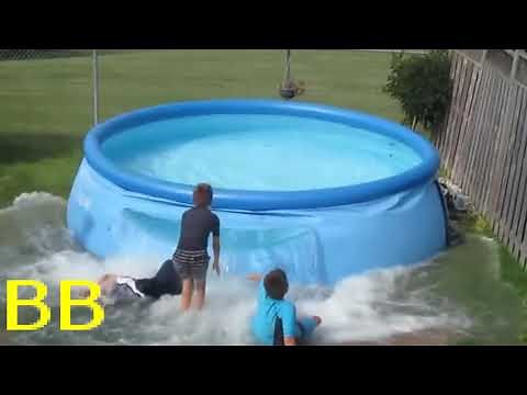 Swimming Pool Destruction Compilation