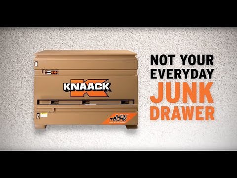 KNAACK 4830-D Junk Trunk Jobsite Storage Box