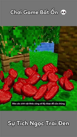 Sự Tích Ngọc Trai Đen #shorts #minecraft