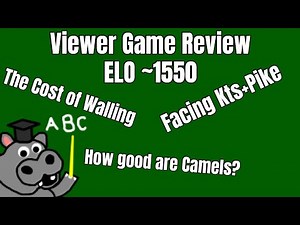 Anilisys: How to play vs Knights and Pikeman