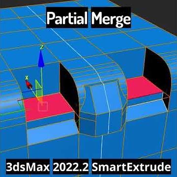 3dsMax 2022 2 - Smart Extrude – Multi Cut-Through & Partial Merge